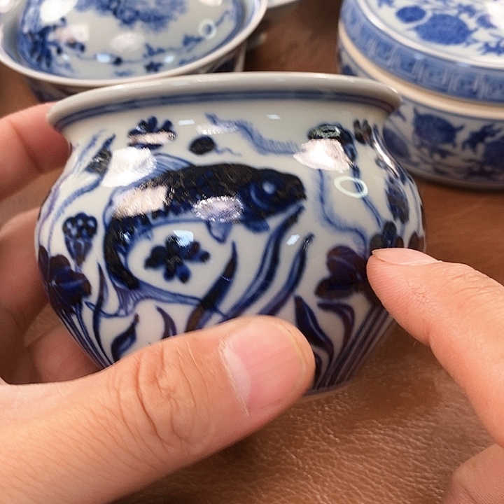 摆件景德镇柴窑柴窑茶具