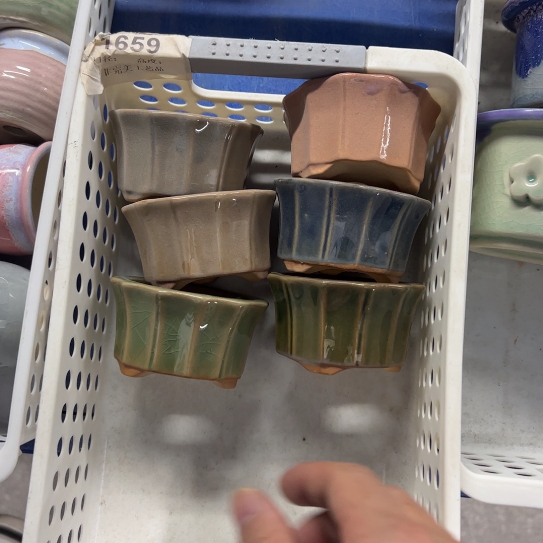 陶瓷多肉小花盆@@1659