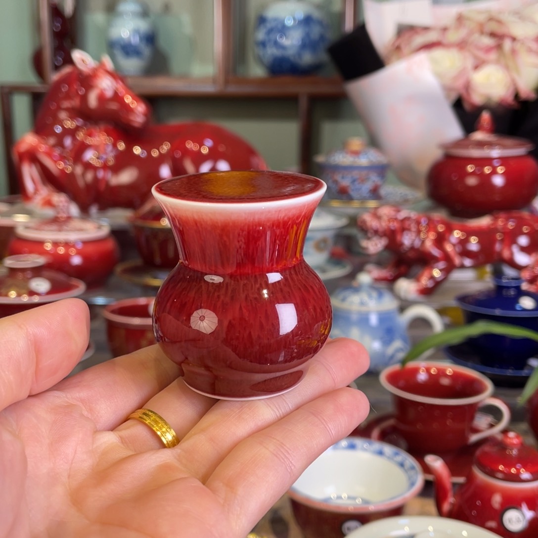 清欢雅玩原矿郎红福利盖置