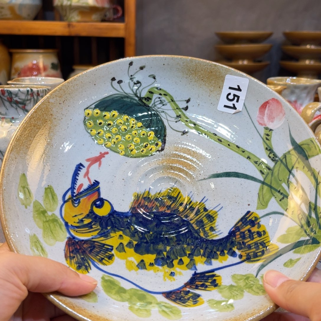 瓷片景德镇手工制作