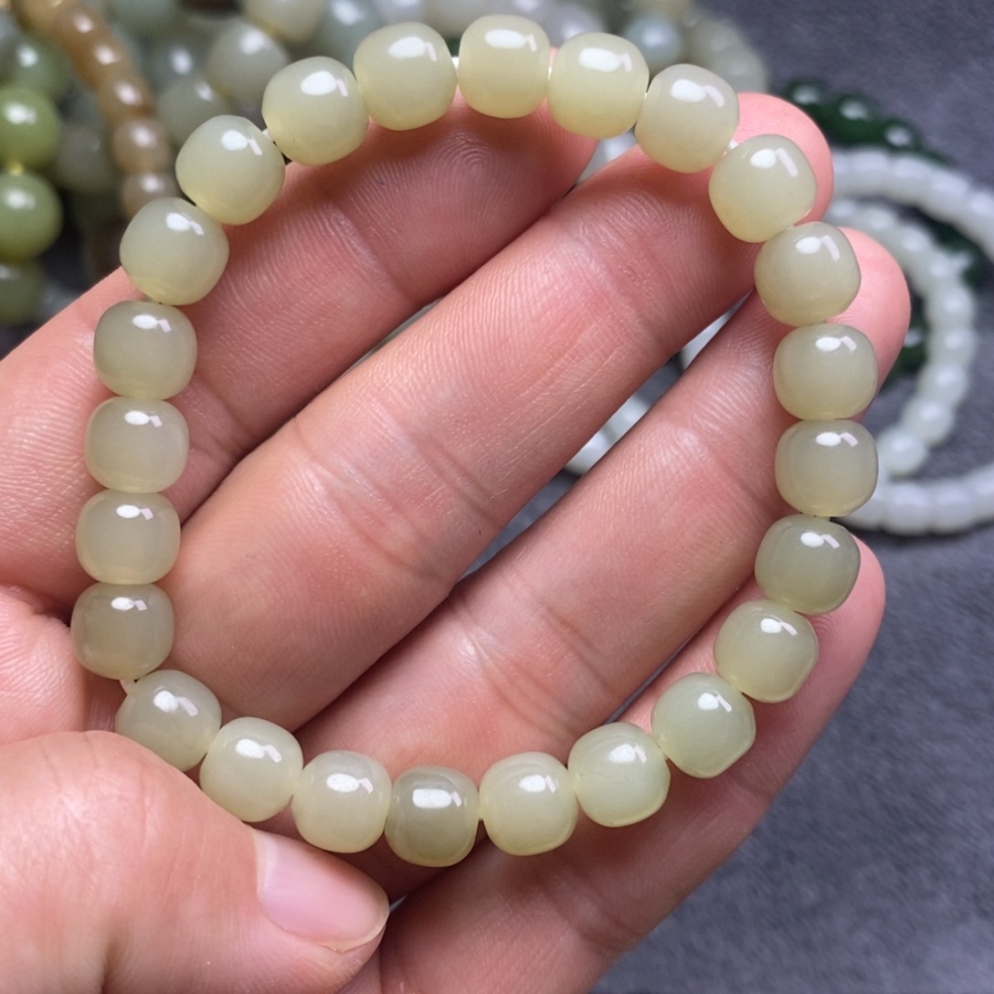 和田玉手链未镶嵌