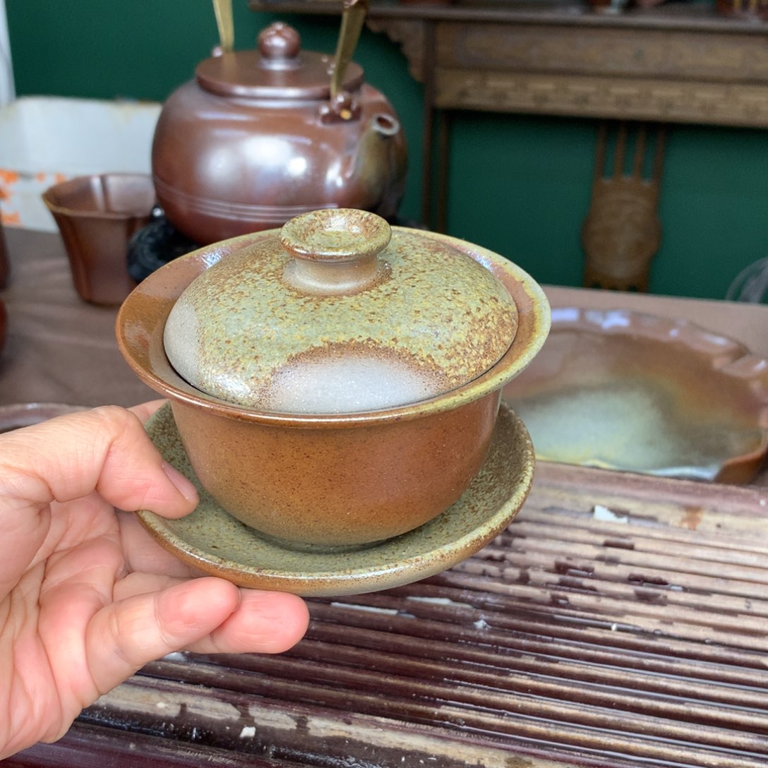 紫砂茶壶纯自然柴烧