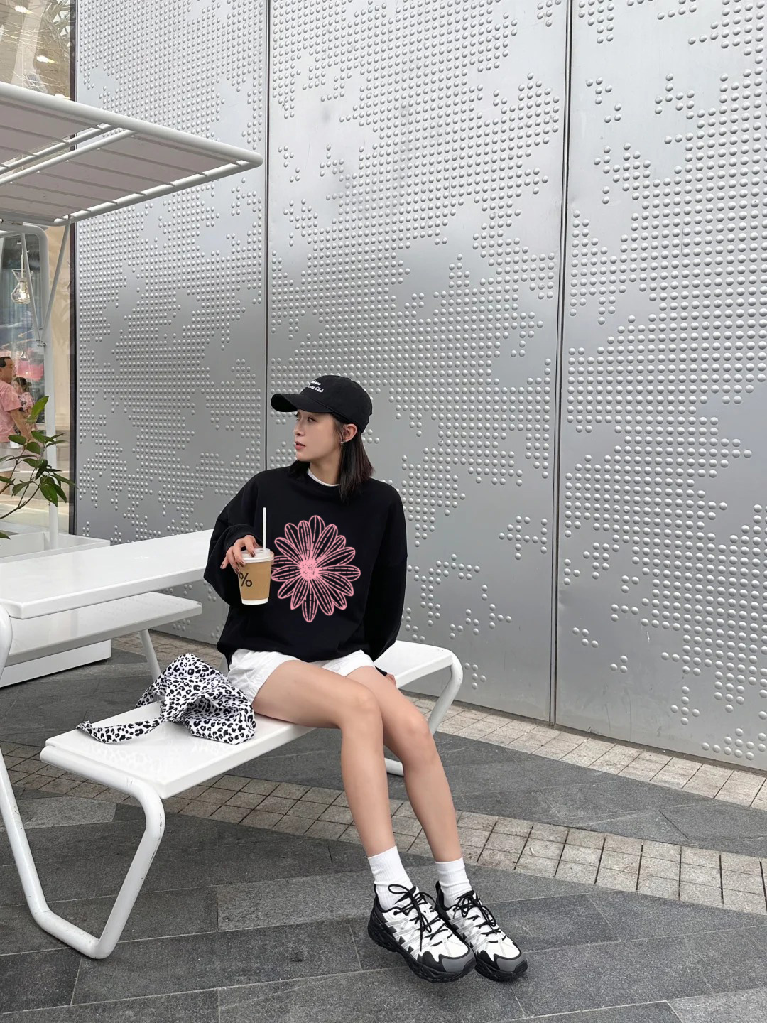 找不到编码看这里【主播同款！】秋冬韩系慵懒风加绒加厚圆领卫衣时