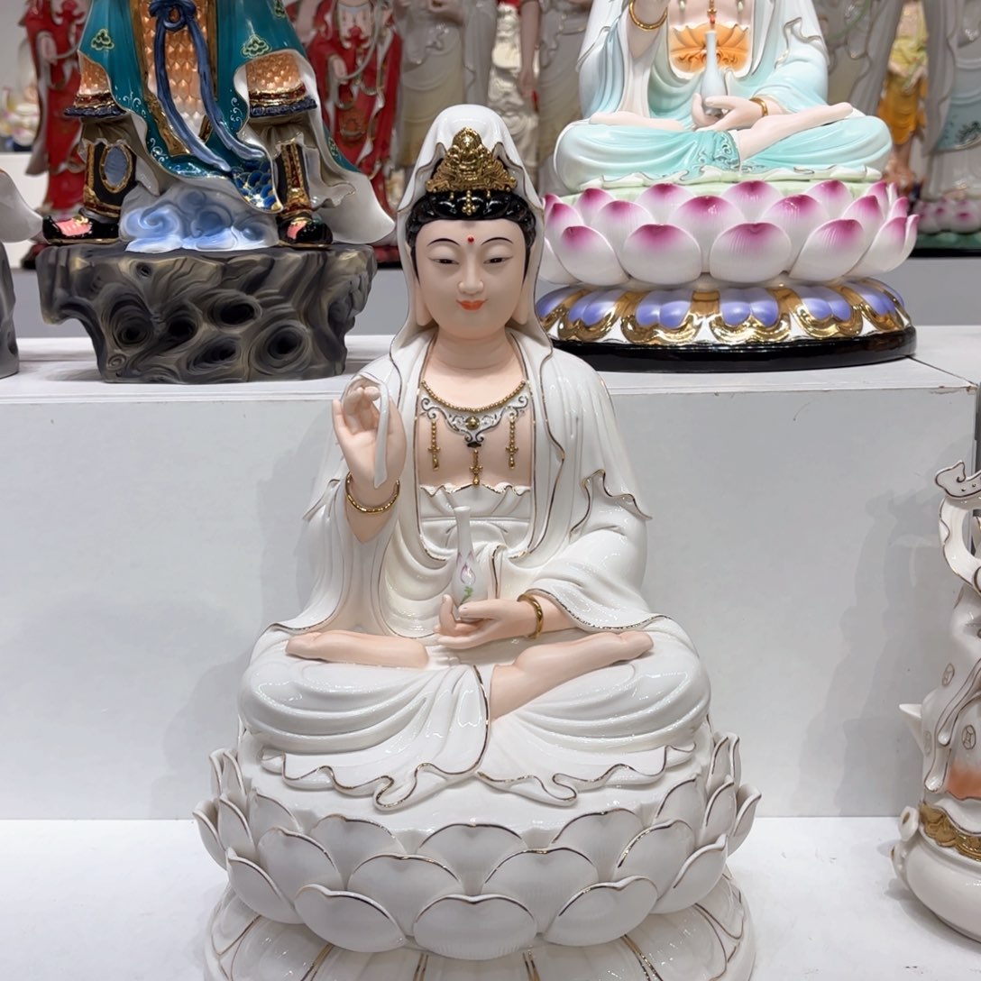 【闪购商品】摆件瓷摆件观音16吋