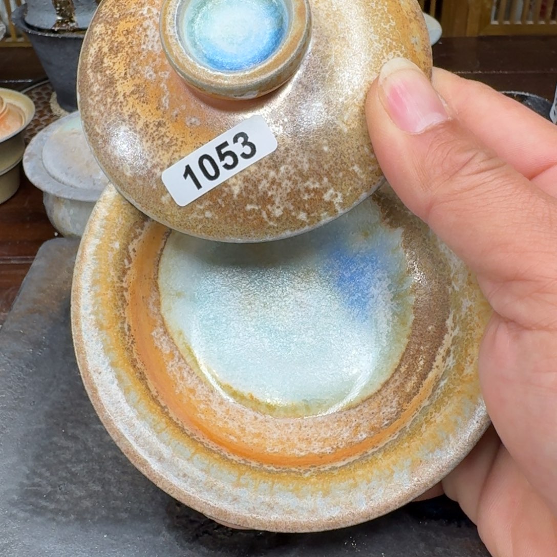 碟非遗传承老叶柴烧1053