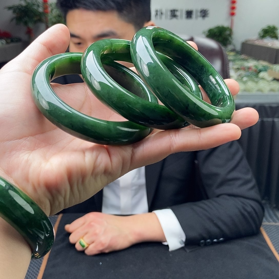 和田玉54-59颜色多样性发拍一发一未镶嵌