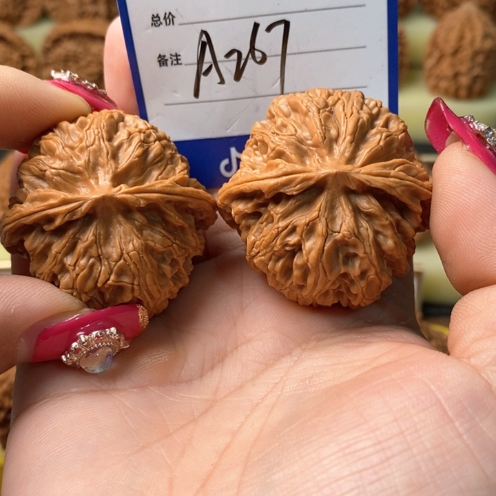 桃核吊坠小*大苹果大苹果