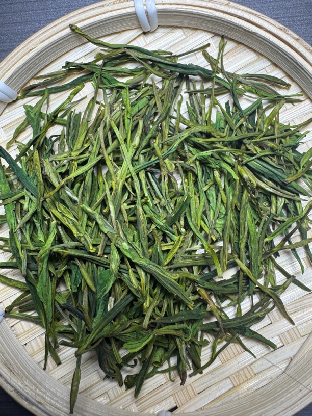 浙江安吉白车口粮茶特级茶叶豆香清甜