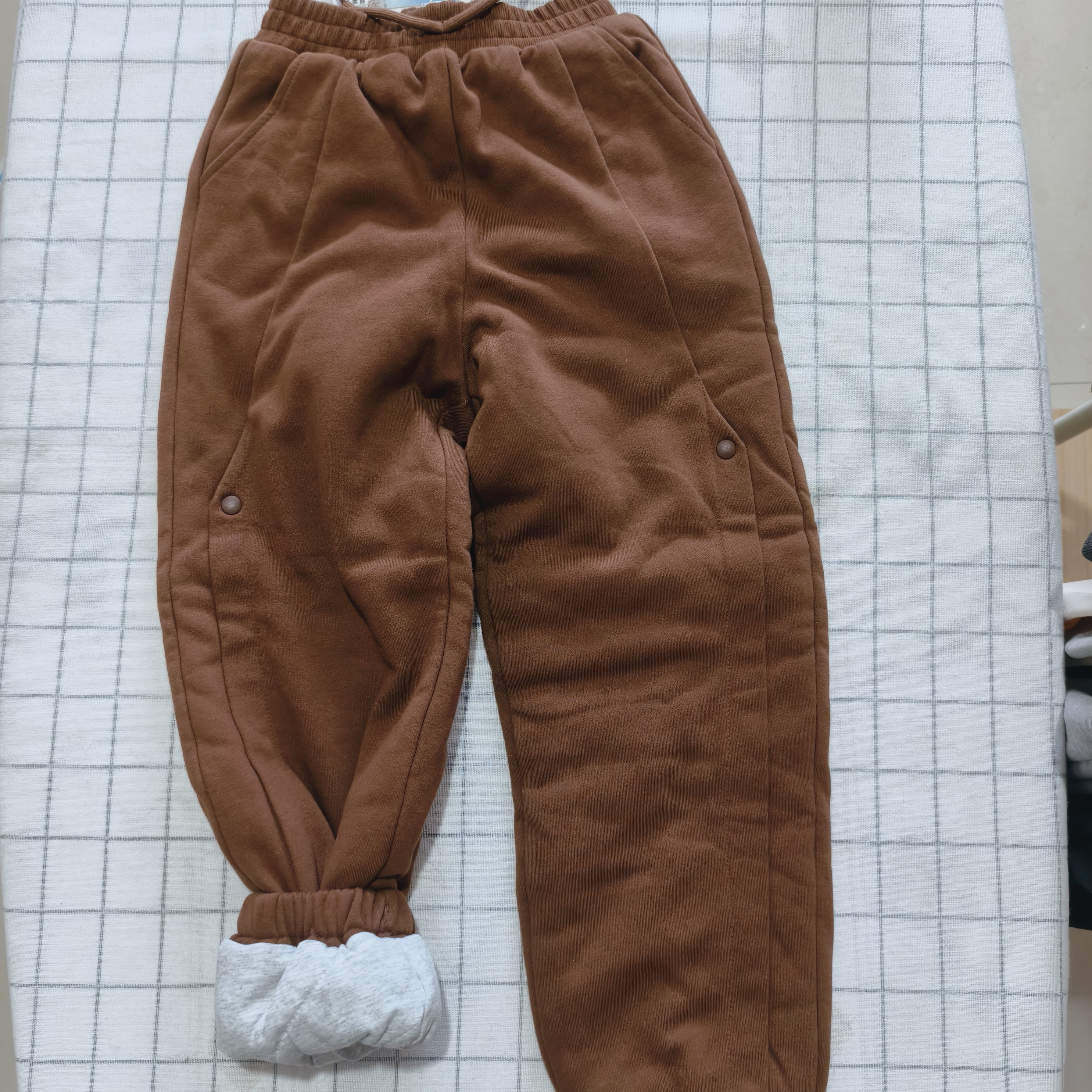 拉拉冬款男童棉裤加里布厚裤子儿童秋冬休闲裤