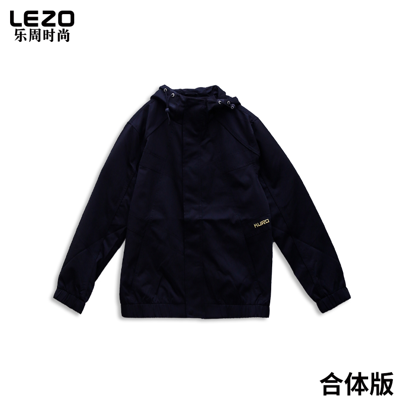 LEZO乐周时尚男装带帽夹克L25314020