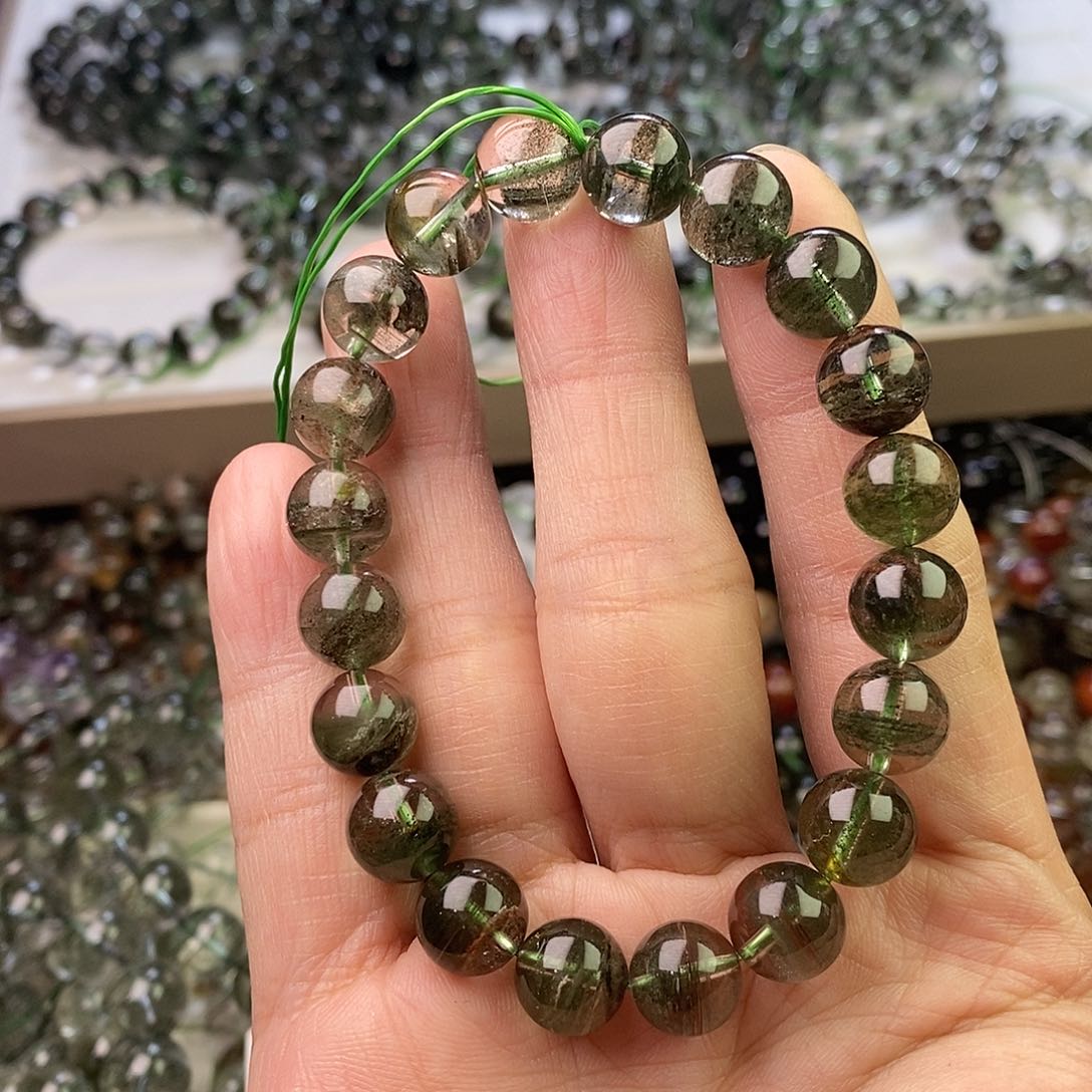 水晶手串未镶嵌用****9卡10