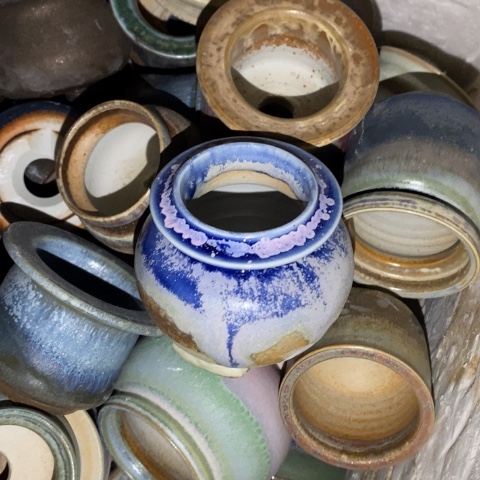 天***灵罐0058 微瑕38包邮景德镇陶瓷