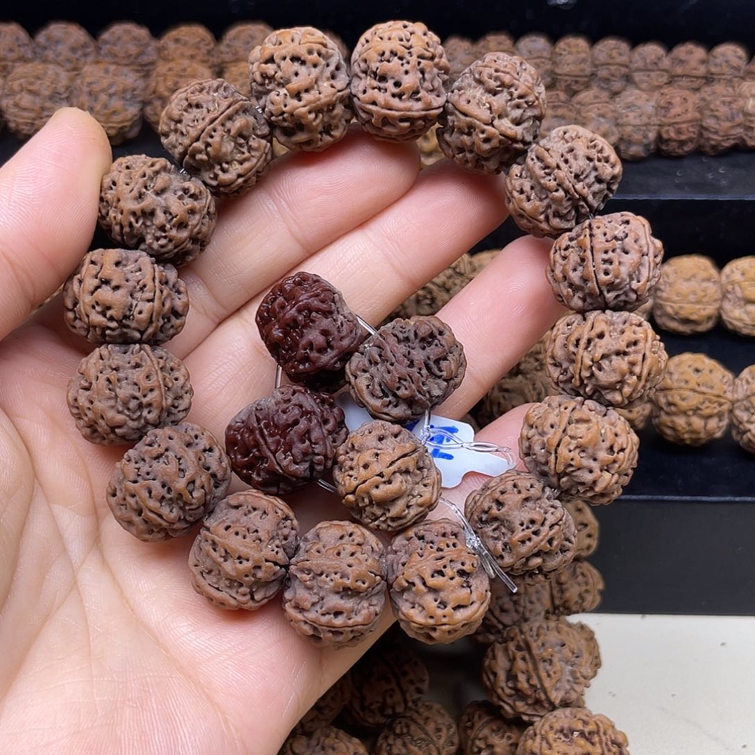 A***C手串金刚菩提20.5mm雪花扇面