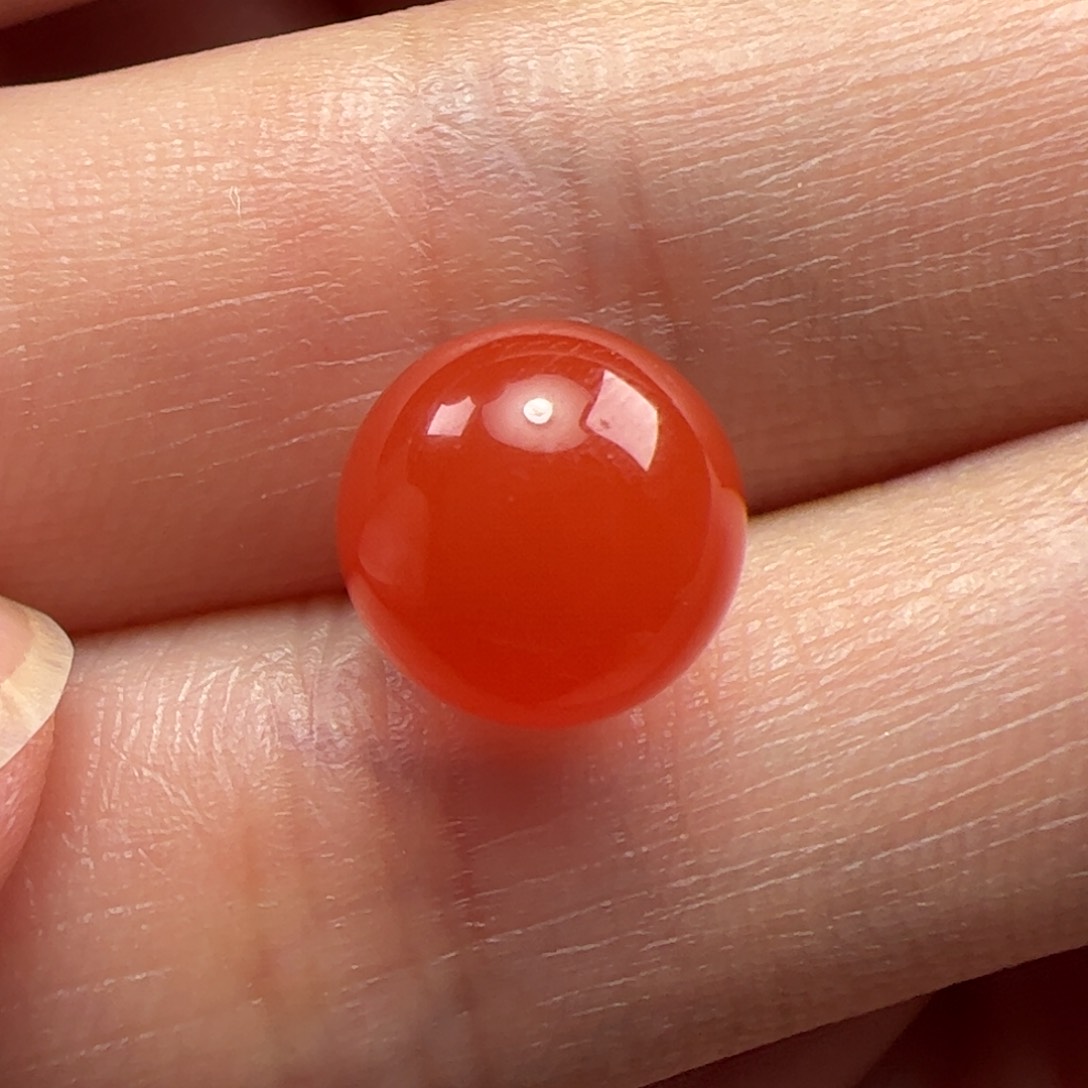 南红玛瑙圆珠8.5mm未镶嵌