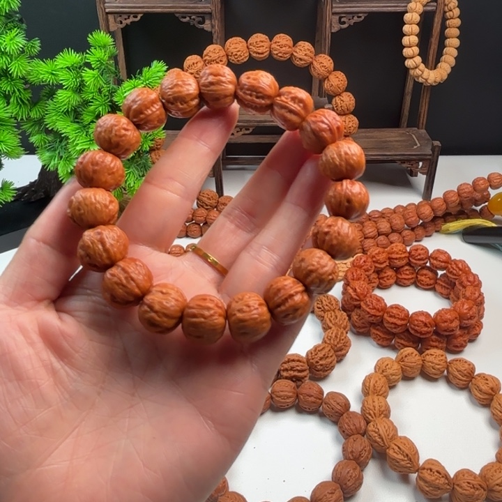 松***]文玩核桃手串小核桃5