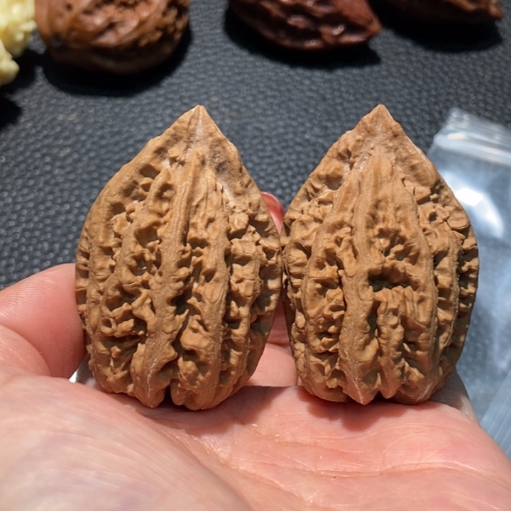 溪***悔吊坠文玩核桃聚核财婉楸30