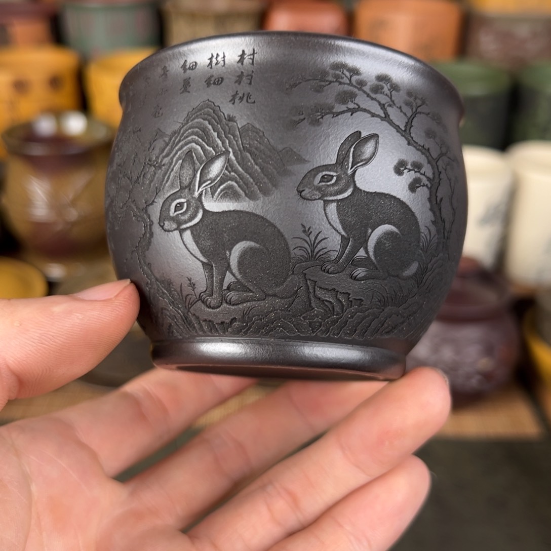 茶杯紫砂紫砂主人杯