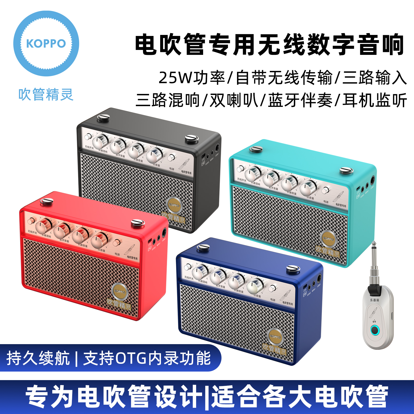 吹管精灵D25乐器音箱