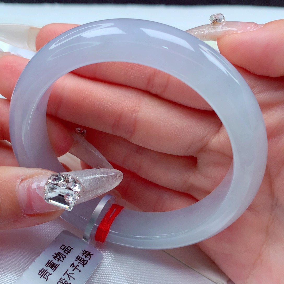 翡翠手镯未镶嵌天然缅甸翡翠A货手镯