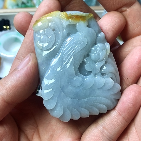 翡翠未镶嵌颈饰天然缅甸翡翠a货