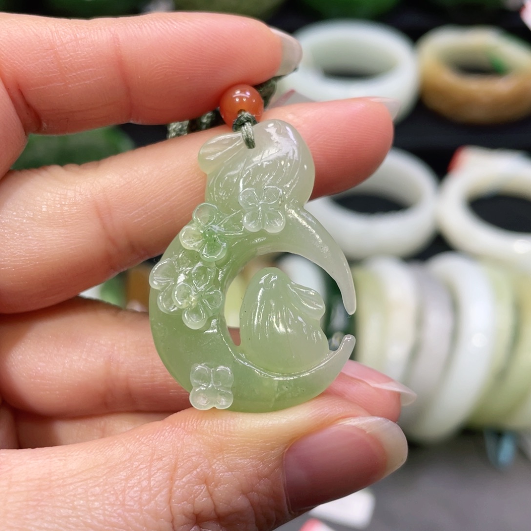吊坠(不含链)未镶嵌和田玉