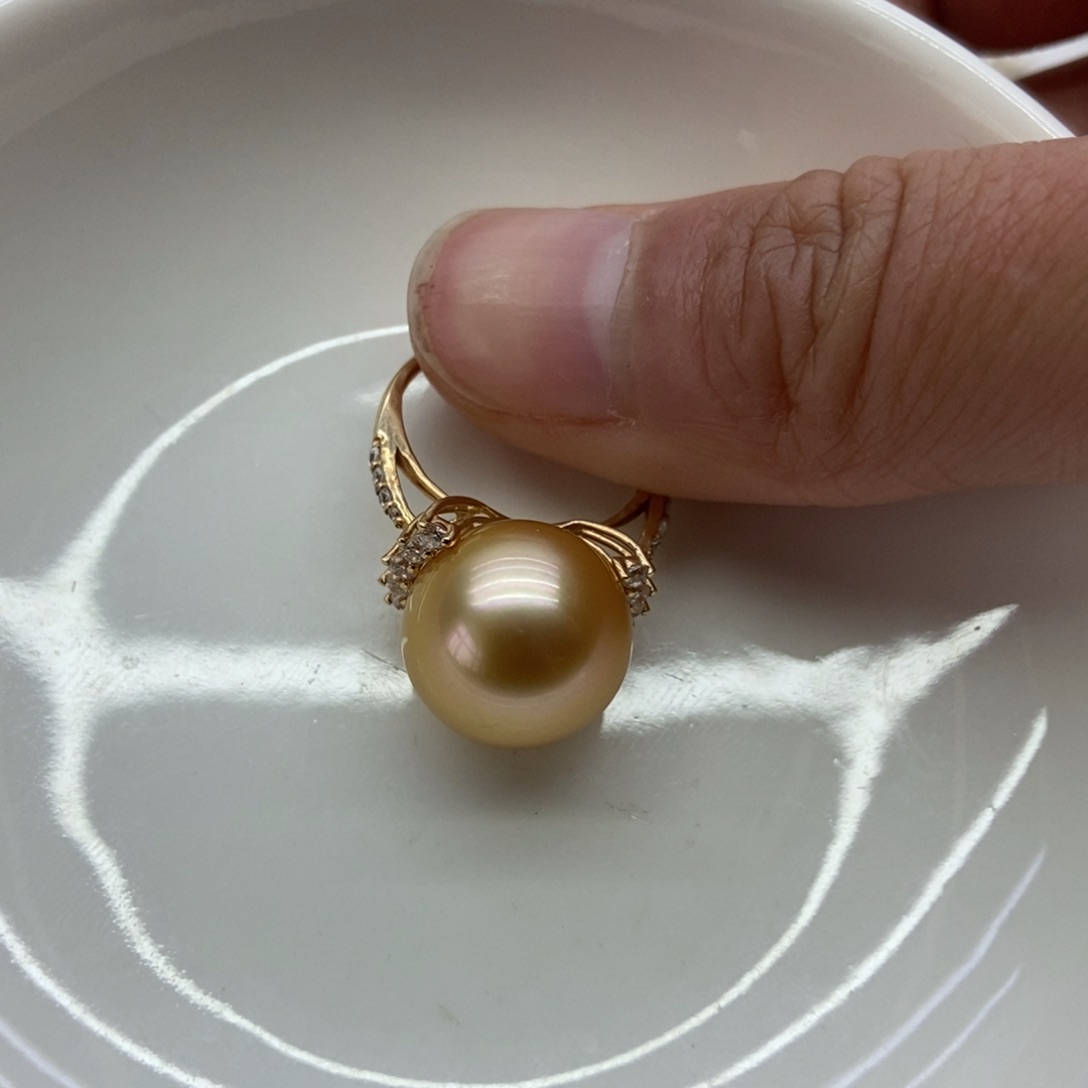 海水珍珠戒指未镶嵌