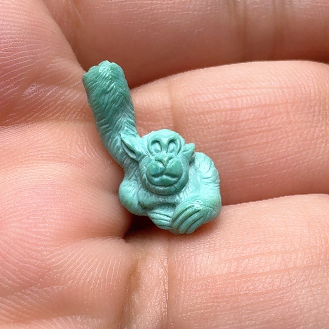 绿松石大猩猩未镶嵌