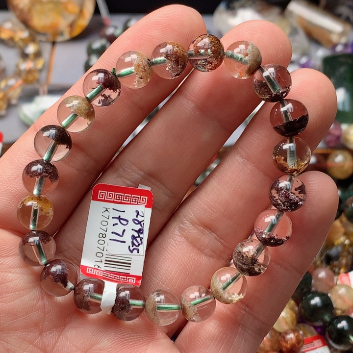 水晶手串未镶嵌天然