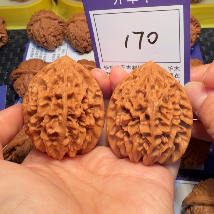 文玩核桃把件170招财鼠44