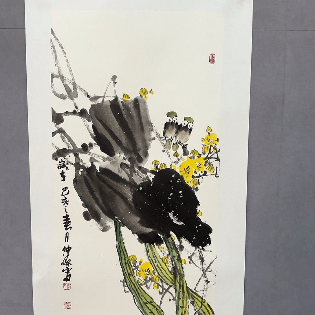 国画亲笔手绘原创