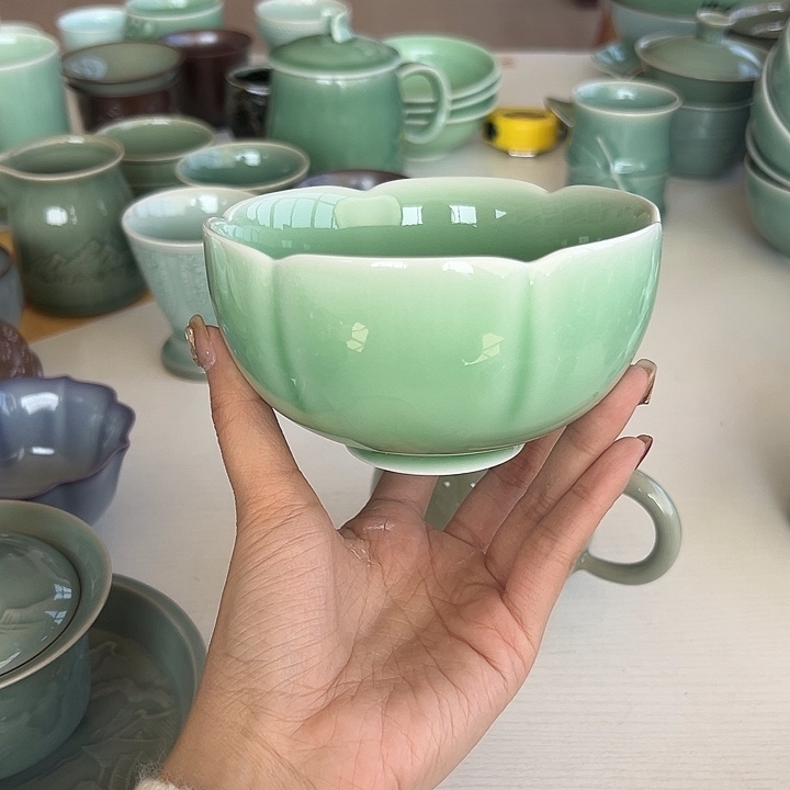 小米茶器龙泉青瓷