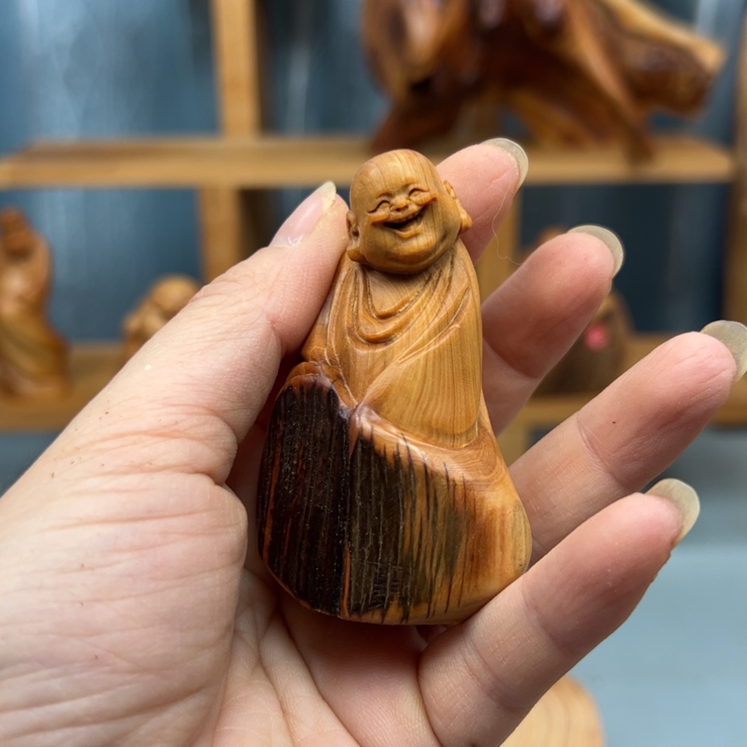 柏木崖柏木摆件手把件6