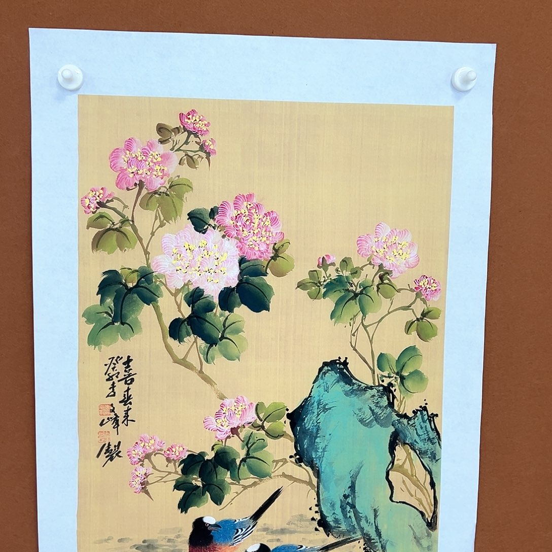 国画李文峰的画作