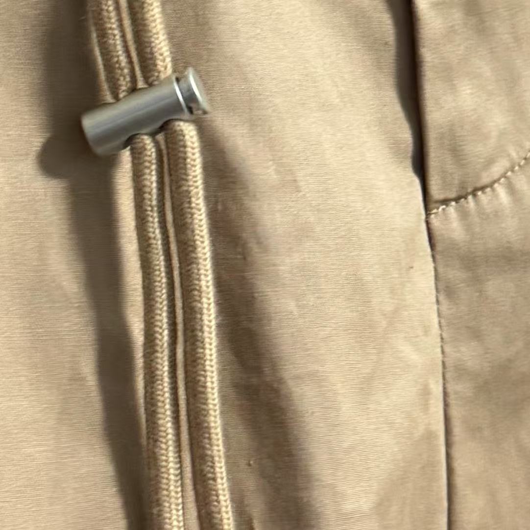 ｛귤 언니｝ha自留巨帅巨薄驼色工装九分裤