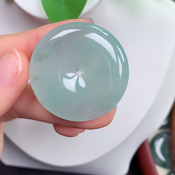 颈饰未镶嵌翡翠36；35.5-6mm