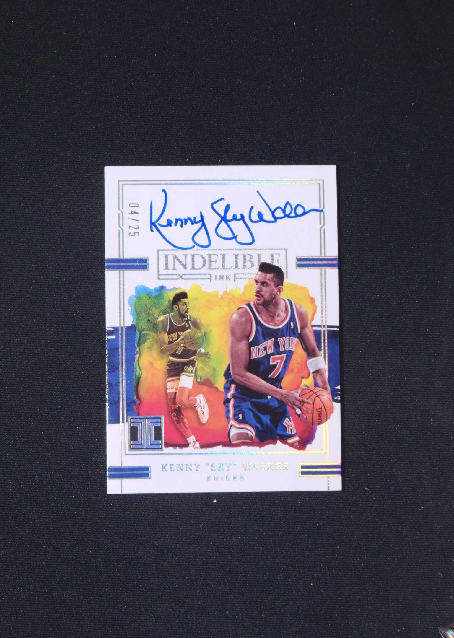 【直播开价】肯尼 沃克 帕尼尼 panini 小真金系列 亲笔签字 球星卡