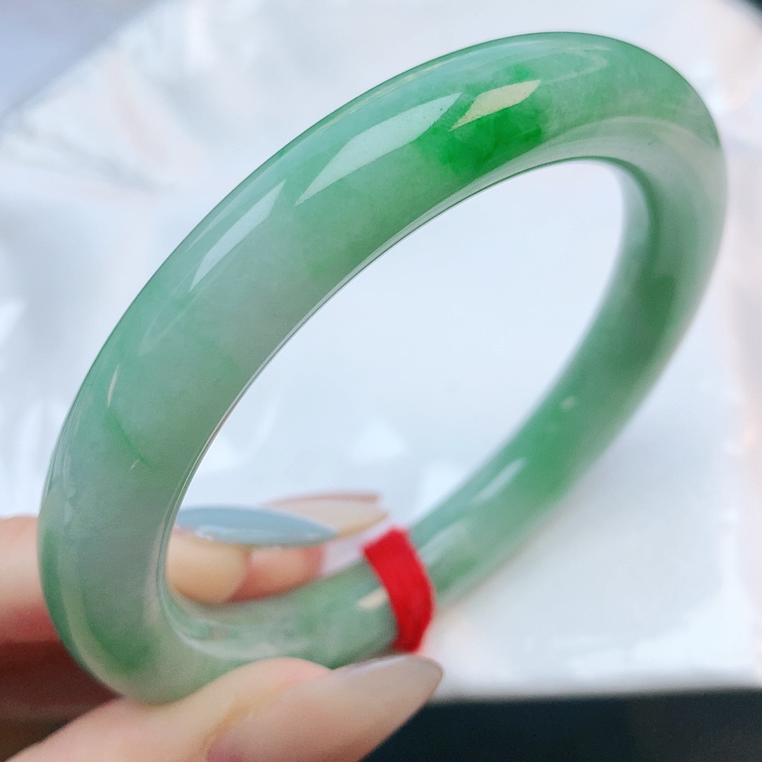 未镶嵌手镯翡翠56圆条882255