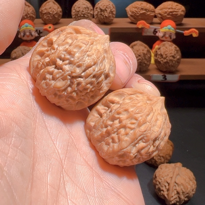 小****文玩核桃吊坠野帽手捻