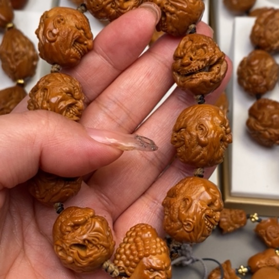 安***生橄榄核手串/手链橄榄