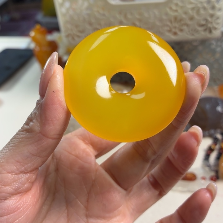 玛瑙/玉髓未镶嵌吊坠(不含链)