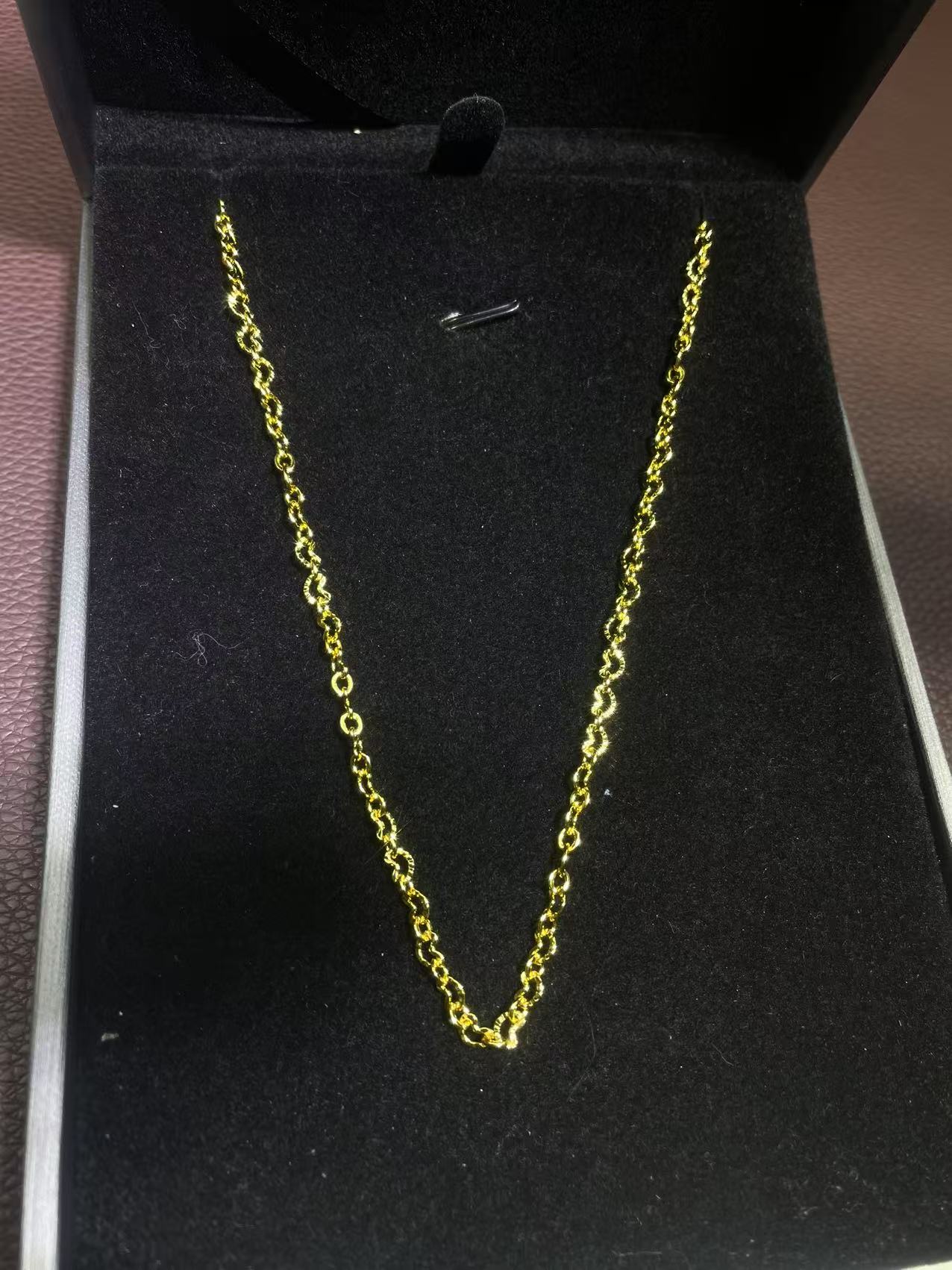 非金属珐琅项链 【米米甄选 高端大气】黄色项链W-2557