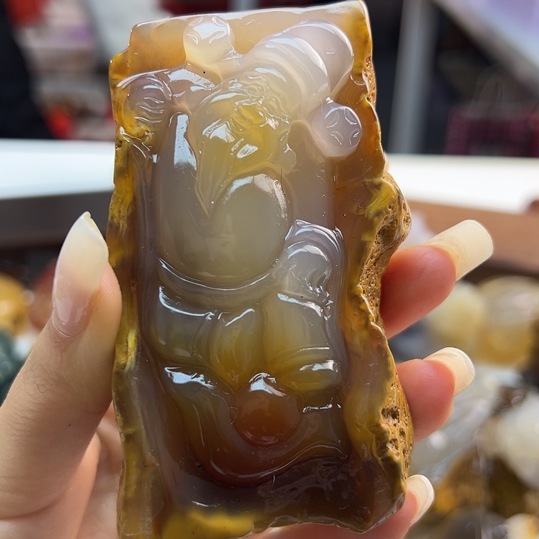 玛瑙/玉髓未镶嵌颈饰