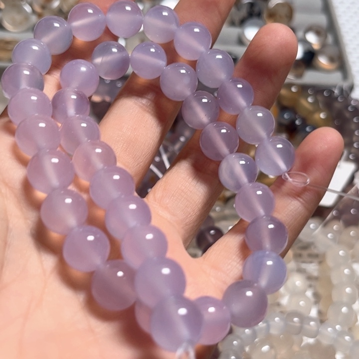 玛瑙/玉髓手链未镶嵌哎*嚯