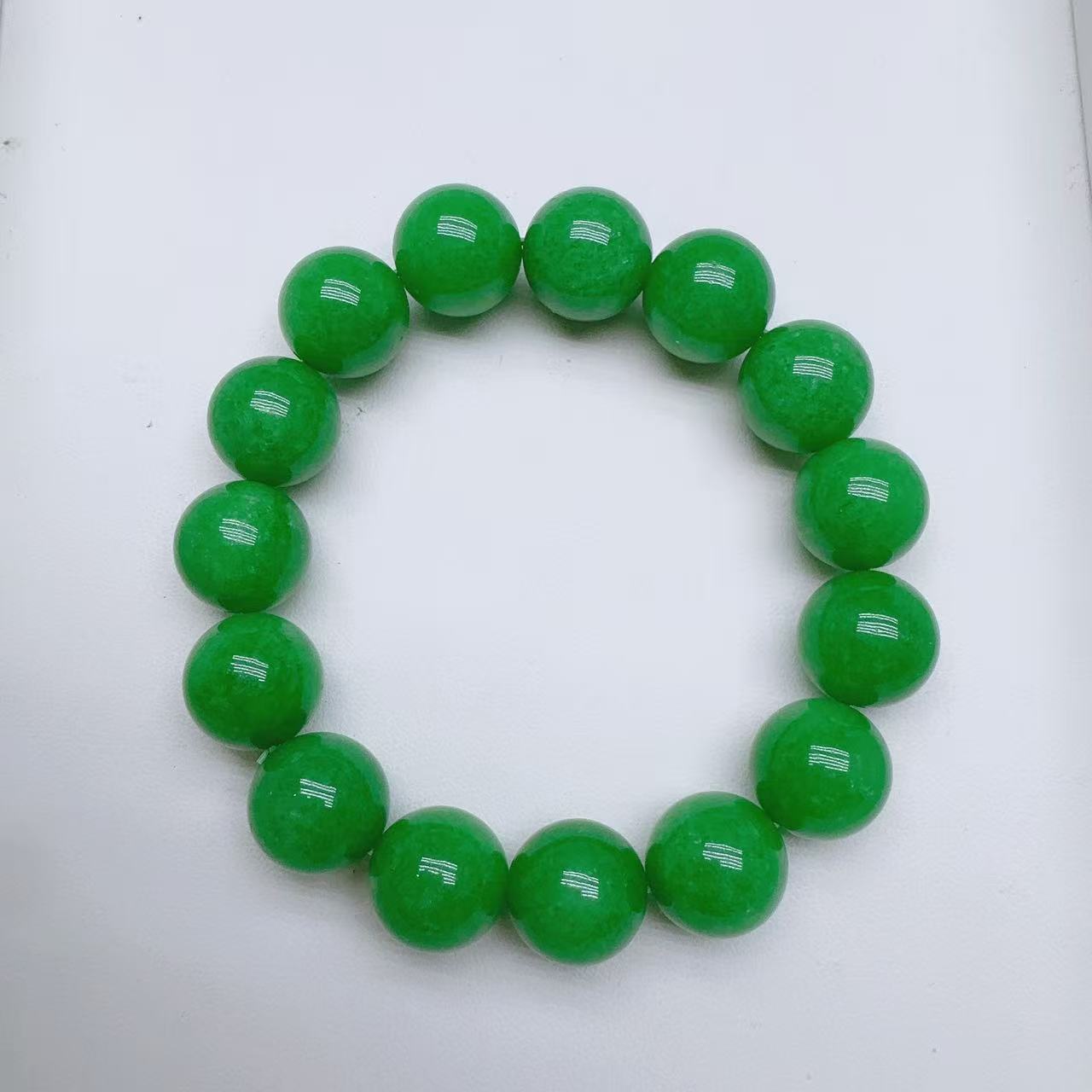 【大园专属】翠玉辣14单圈手串