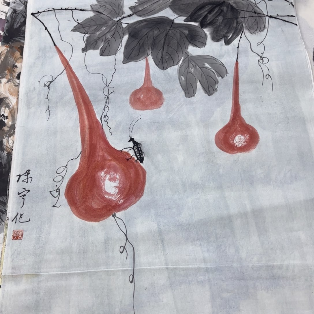 国画国画老师作品刘
