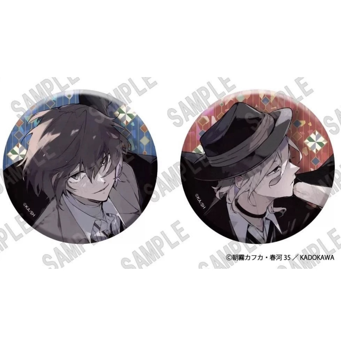 【文豪野犬】 春河35 75mm闪吧唧徽章先行 周边E26