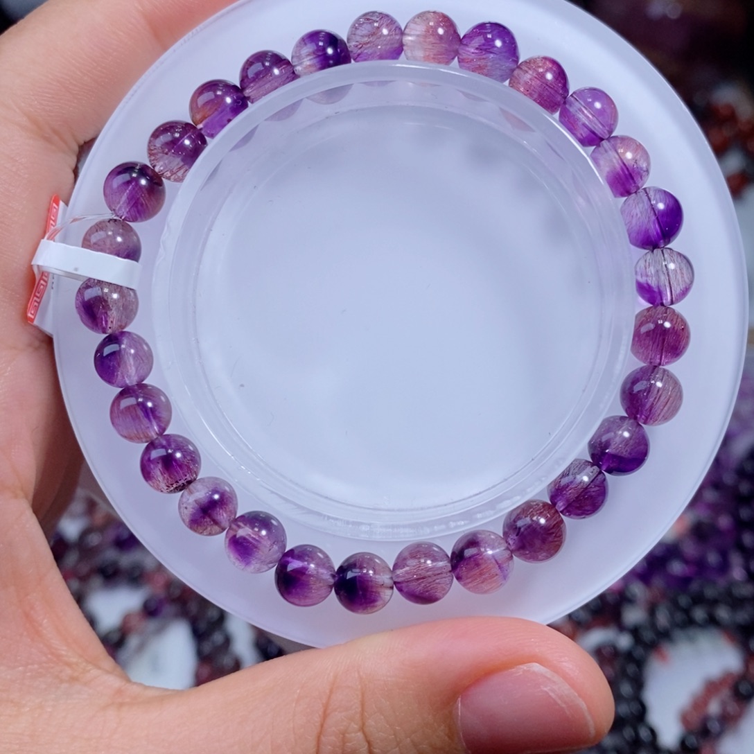 水晶手链未镶嵌超七