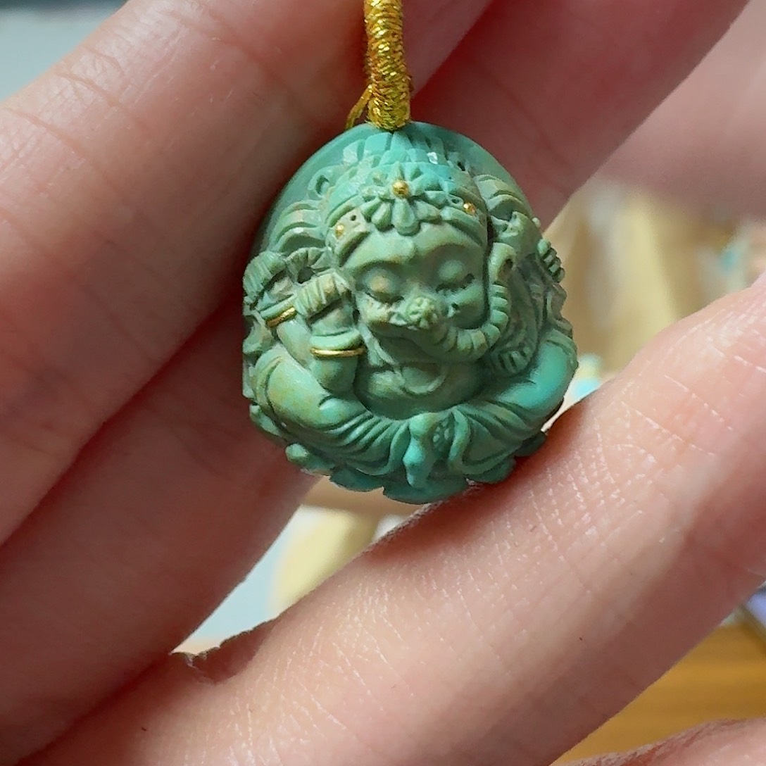 绿松石珠宝奇石未镶嵌