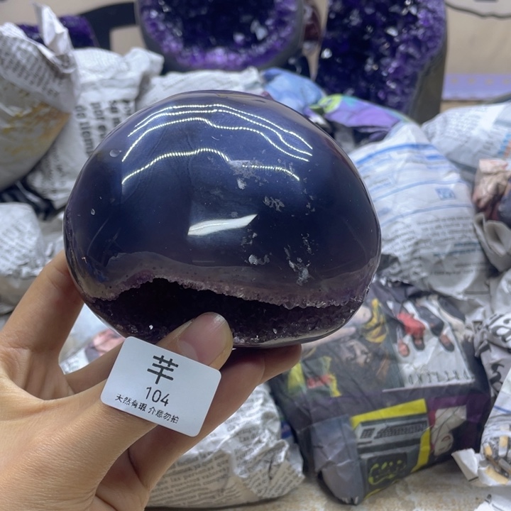 未镶嵌珠宝半成品紫晶