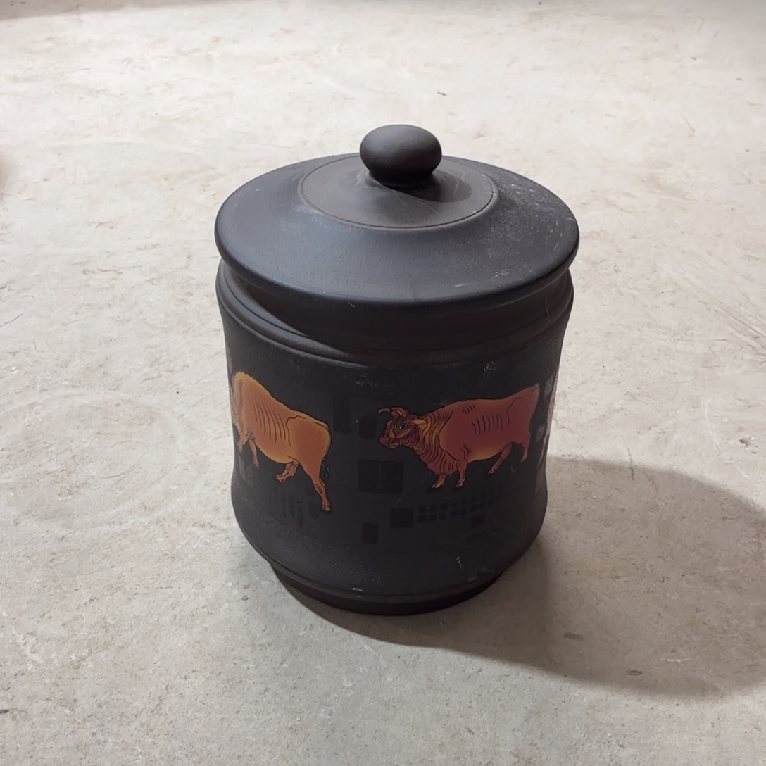 茶叶罐紫砂8 饼茶叶罐